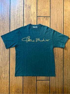 Acne Studios Logo Script T Shirt